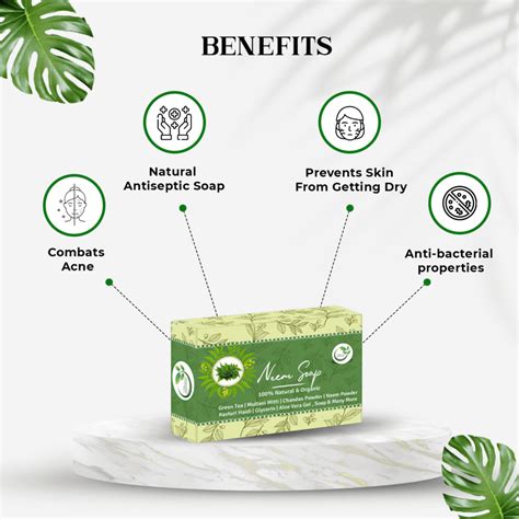 Anti Bacterial Neem Soap Naira S Organic Essentials Manufacturer Of 100 Home Made Herbal