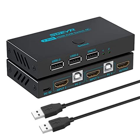 Top 10 Best 2 Computer Kvm Switch Reviews And Buying Guide Katynel