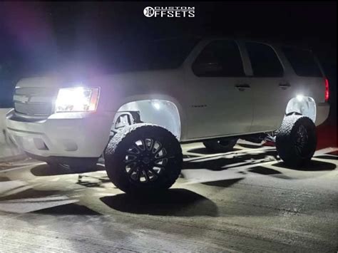 2010 Chevrolet Tahoe With 22x12 44 Hardcore Offroad Hc15 And 33 12