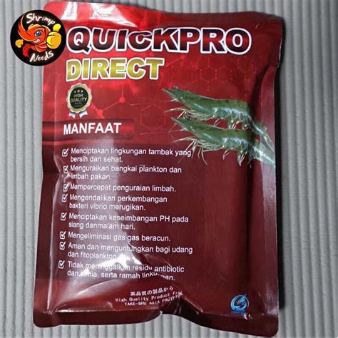 Bacillus Quickpro Direct Takeshu Mengatasi Vibrio Kontrol Plankton