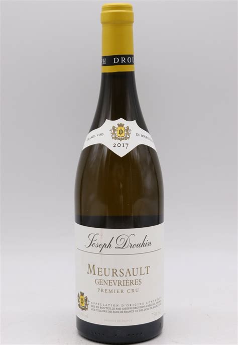 Joseph Drouhin Meursault 1er Cru Genevrières 2017 Vins And Millesimes