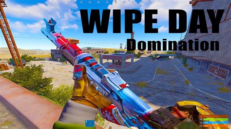 Destroying EVERYONE On Wipe Day Rust YouTube