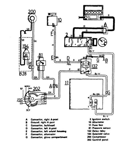 Volvo 740 1986 Wiring Diagrams Hvac Controls