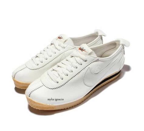 Nike Womens Cortez ‘72 Trainers White Gum Black Leather Retro Women