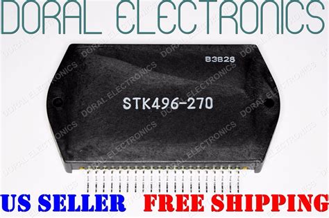 STK496 270 With HEAT SINK COMPOUND SANYO ORIGINAL Integrated Circuit IC