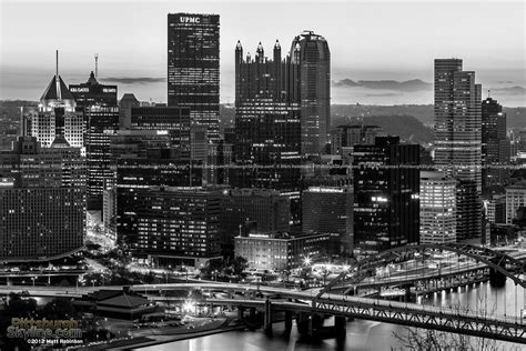 Black And White Pittsburgh Pittsburgh City