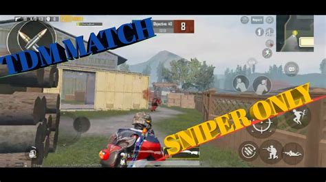 Tdm Match Sniper Only Challenge Vs Crusader Gaming Pubg Mobile Youtube