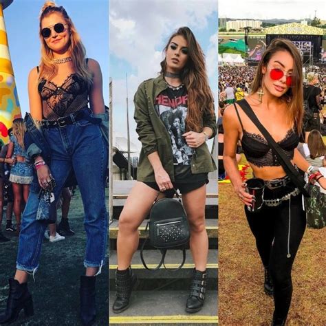 Looks Para O Rock In Rio 2019 Confira Dicas A Chata De Batom Moda