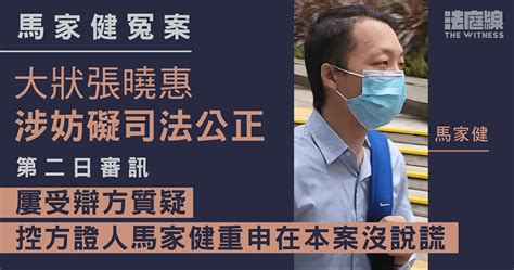 馬家健案｜大狀張曉惠涉妨礙司法公正 馬否認首次見面已提及認罪及「一招一放」 法庭線 The Witness