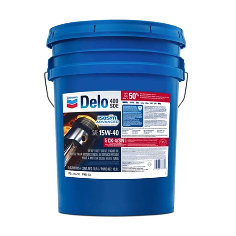 Chevron Delo® 400 Sde Heavy Duty Diesel Engine Oil 15w 40 44 Off