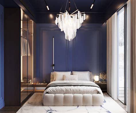 Royal Blue Bedroom :: Behance