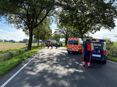 Fw Flotwedel Zwei Schwerstverletzte Nach Verkehrsunfall Auf B Bei