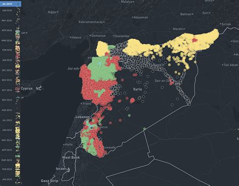 Syria Conflict Map — Information is Beautiful Awards