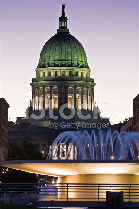 Madison, Wisconsin - State Capitol Stock Photo | Royalty-Free | FreeImages