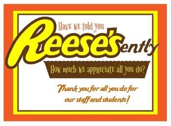 Results For Reese Teacher Appreciation Tpt