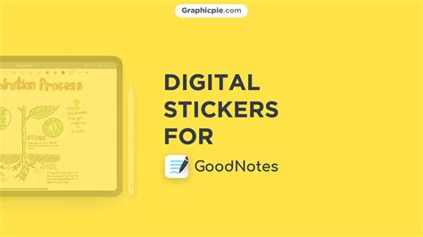 Free Goodnotes Sticker Packs Graphic Pie