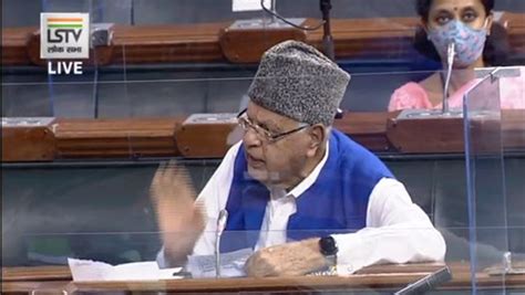 In Parliament Dr Farooq Seeks 4g Talks With Pakistan Kashmir Life