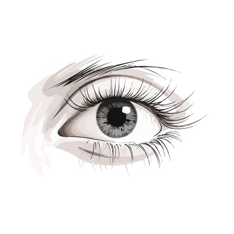 Premium Vector Eyelashes Vector Illustration Isolated On Transparent