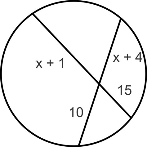 Segments Of Chords Secants And Tangents Ck 12 Foundation