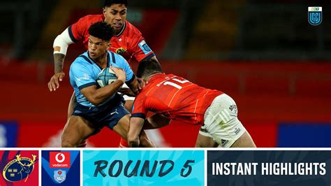 Munster V Vodacom Bulls Instant Highlights Round 5 URC 2022 23