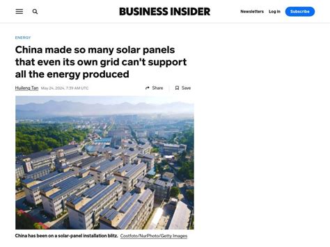 China is producing too much solar panels, but at what cost? : r/Sino