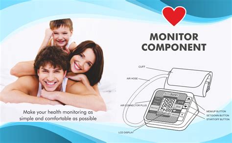 Accusure Ts Automatic Digital Blood Pressure Monitor Bp Machine