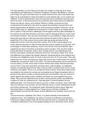 Unveiling The Harsh Reality Of Sex Trafficking In Eastern Europe Course Hero