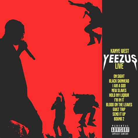 Yeezus Live - Kanye West [1632x1632] : r/freshalbumart