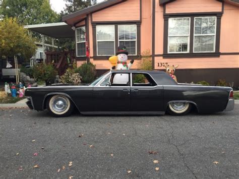 1963 Lincoln Continental Luxury Sedan Kustom Hot Rod Rat Rod Slammed