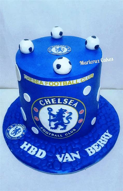 Chelsea Football Cake Artofit