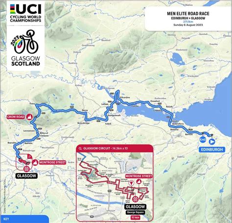 Rad WM 2023 Glasgow Zeitplan Profile Strecken Startlisten