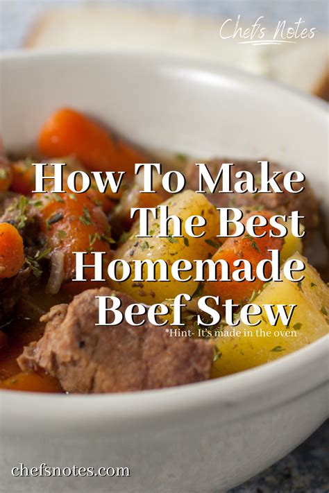 How To Make The Best Homemade Beef Stew - (Hint) It's Made In The Oven