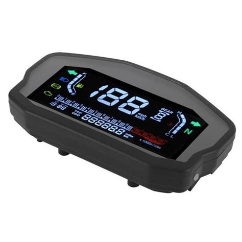 Compteur De Vitesse De Moto Akozon Jauge De Niveau De Carburant