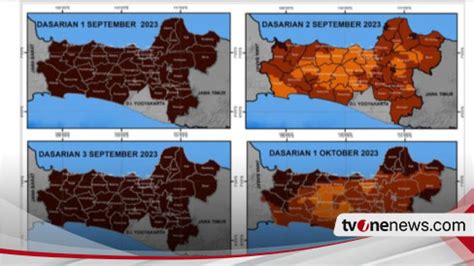 BMKG: Curah Hujan di Jateng Bulan September Masih Rendah