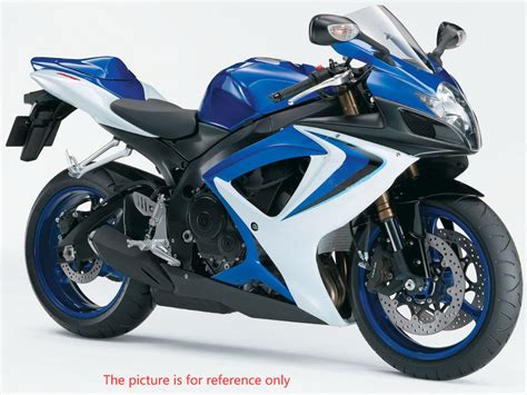 For Suzuki Gsxr Black Blue White Fairings