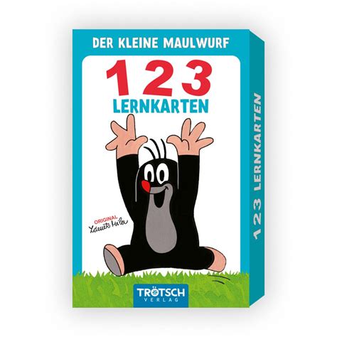 Trötsch Der kleine Maulwurf Kartenset 123 Lernkarten online kaufen