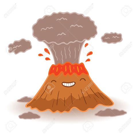 Volcano Cartoon Drawing at GetDrawings | Free download