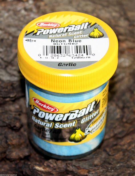 Berkley Powerbait Power Trout Bait Natural Scent Glitter Garlic