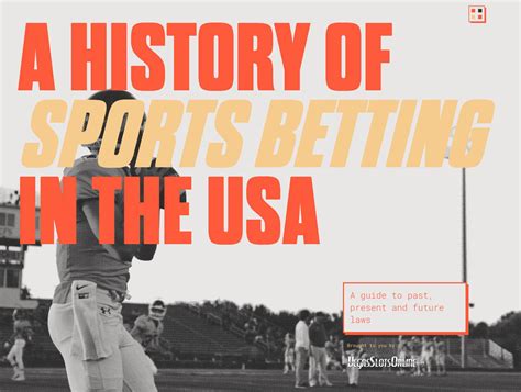 New Infographic Shows History Of Sports Betting In Us Including Future