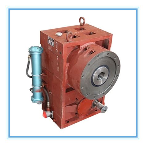 Zlyj Series Of Single Screw Plastic Extruder Gear Box China Extruder