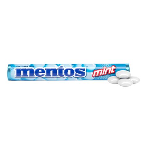mentos fresh breath chewy mint candy roll  oz walmartcom