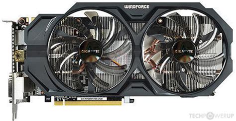 Gigabyte Gtx 760 Windforce 2x Oc Specs Techpowerup Gpu Database