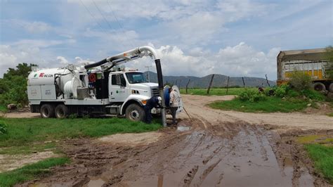 Desazolva JAPAMA Drenajes Del Ejido Huatabampito Para Evitar Derrame De