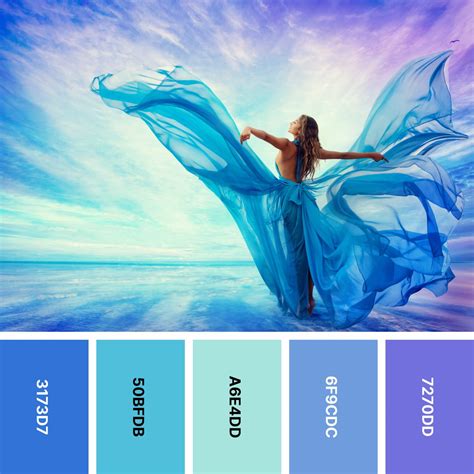 30 Cool Color Palettes for Calming Designs | Color Meanings