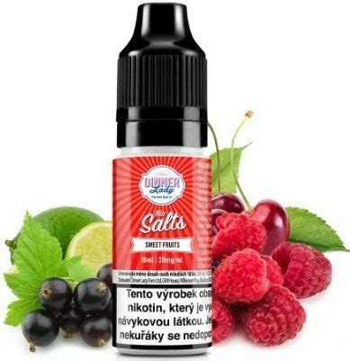 Dinner Lady GB Liquid Dinner Lady Nic SALT Sweet Fruits Ice 10ml 20mg