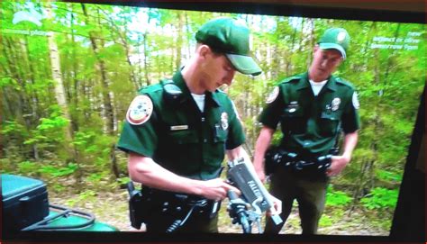 Is this officer checking his radar gun calibration incorrectly?