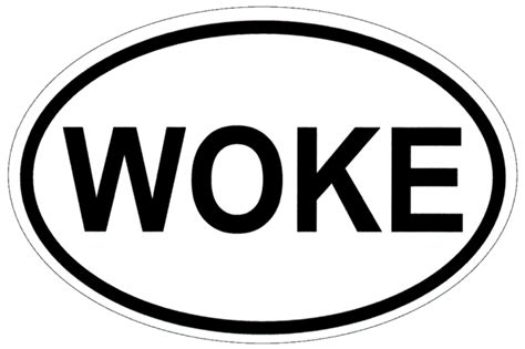 Woke Bumper Sticker Decal Peace Resource Project