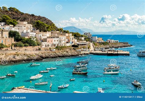 View Of Levanzo Island Is The Smallest Of The Three Aegadian Islands