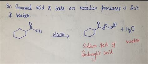 Solved Draw The Products Of Each Acid Base Reaction NaOH OH Course