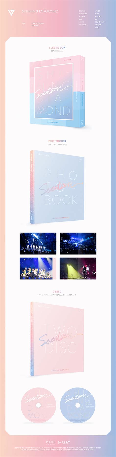 Seventeen Like Seventeen Shining Diamond Concert Dvd Limited